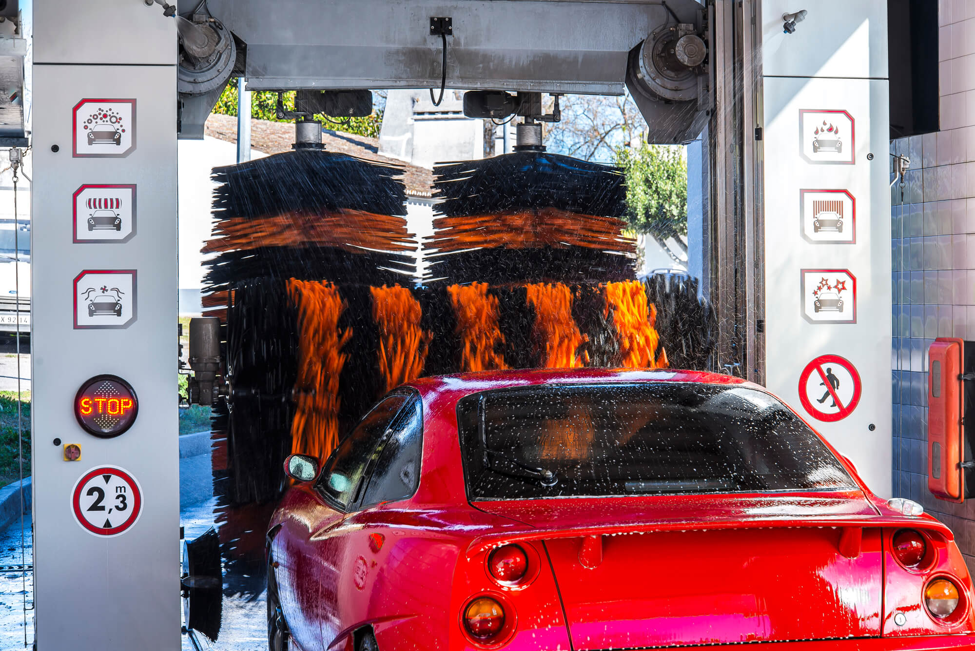 洗車機のブラシ素材はここまで進化している